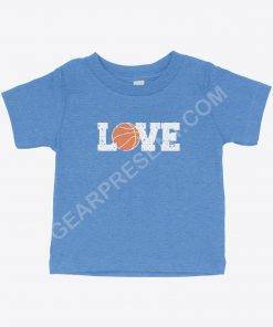 Basketball Love Baby Jersey T-Shirt