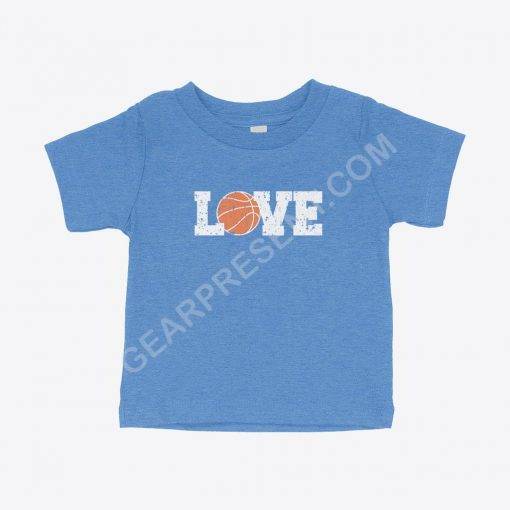 Basketball Love Baby Jersey T-Shirt