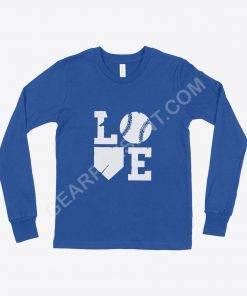 Baseball Love Kids’ Jersey Long Sleeve T-Shirt