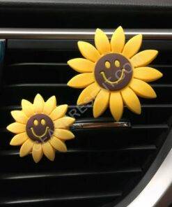 Clip-On Sunflower Air Freshener 
