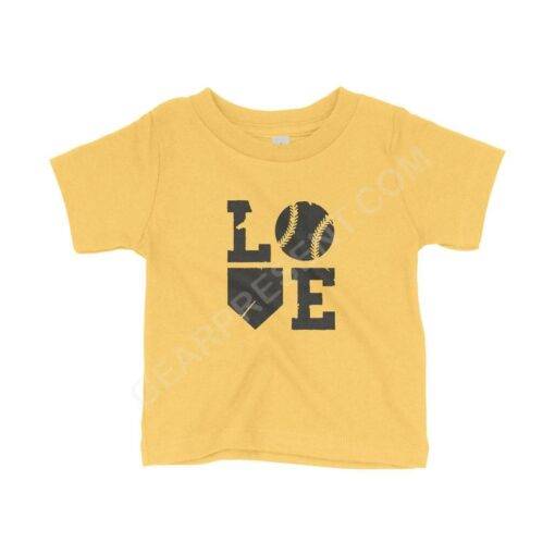 Baseball Love Baby Jersey T-Shirt