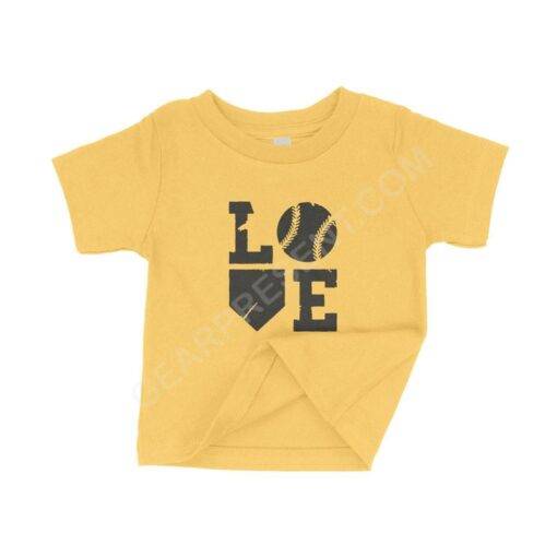 Baseball Love Baby Jersey T-Shirt