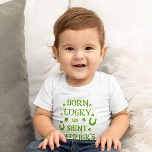 Birthday St. Patrick’s Day Baby T-Shirt
