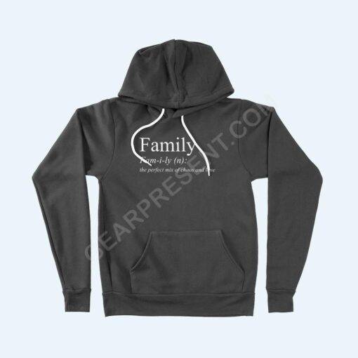 Family Definition Unisex Sponge Fleece Hoodie