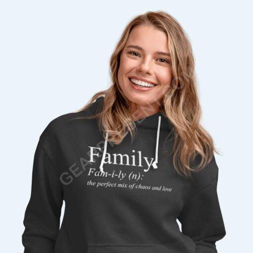 Family Definition Unisex Sponge Fleece Hoodie