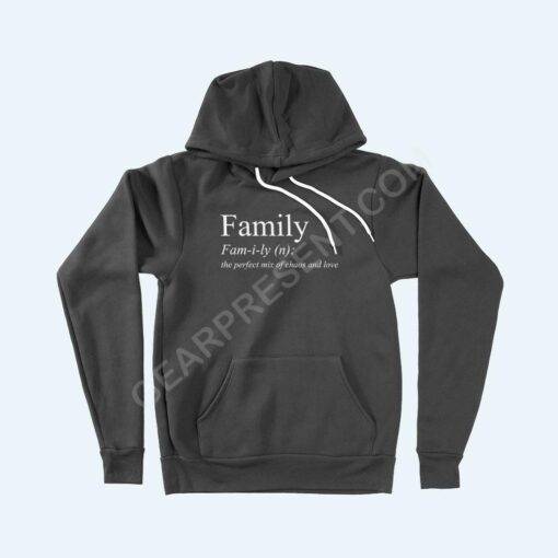 Family Definition Unisex Sponge Fleece Hoodie