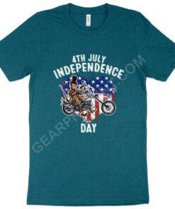 Heather Independence Day T-Shirt – Patriotic T-Shirts – Independence Day T-Shirt for Men 