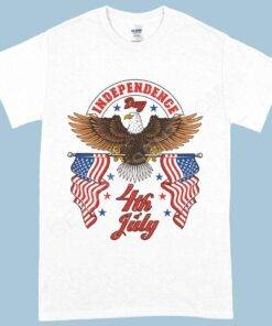 Heavy Cotton Independence Day 4th of July T-Shirt – Independence Day T-Shirts – Patriotic USA T-Shirt