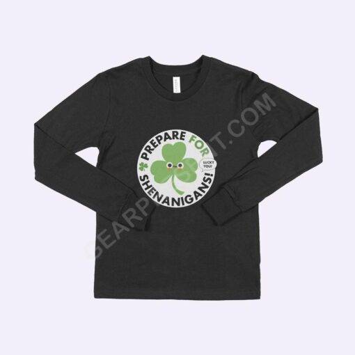 St. Patrick’s Day Boys’ Long Sleeve T-Shirt