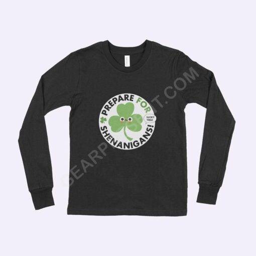 St. Patrick’s Day Boys’ Long Sleeve T-Shirt