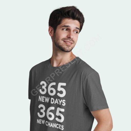 365 New Chances Unisex Jersey T-Shirt Made in USA