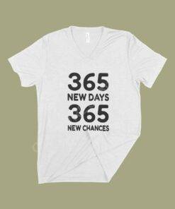 365 New Chances Unisex Triblend V-Neck T-Shirt 
