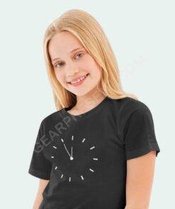New Year Clock Kids’ Jersey T-Shirt 