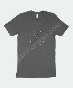New Year Clock Unisex Jersey T-Shirt Made in USA 