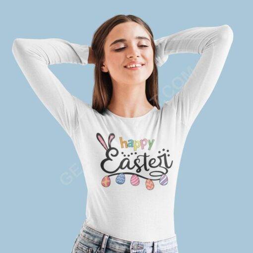 Happy Easter Long Sleeve T-Shirt