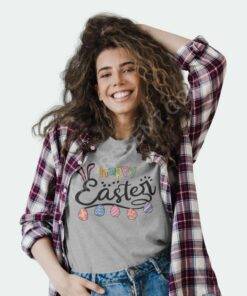 Happy Easter T-Shirt Made in USA 