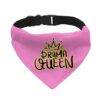 Drama Queen Pet Bandana Collar – Funny Scarf Collar – Themed Dog Bandana