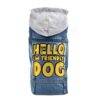 I’m Friendly Dog Dog Denim Jacket – Themed Dog Denim Coat – Cute Dog Clothing