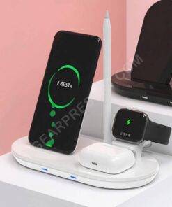 4-in-1 Wireless Device Charging Station 