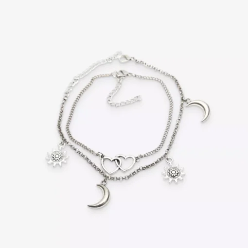 Silver Beach Anklet