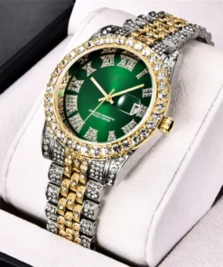 Emerald Face Wristwatches