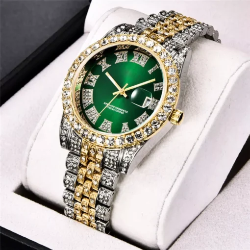 Emerald Face Wristwatches