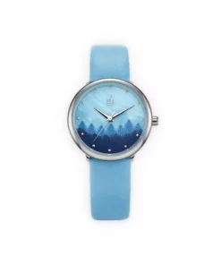 Beautiful Blue Quartz Wristwatches for Women