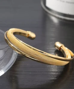 Wrist Watch And Luxury Bracelet Set