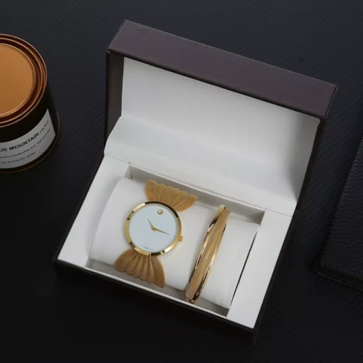 Amazing Gift Luxury Watch And Bracelet Set