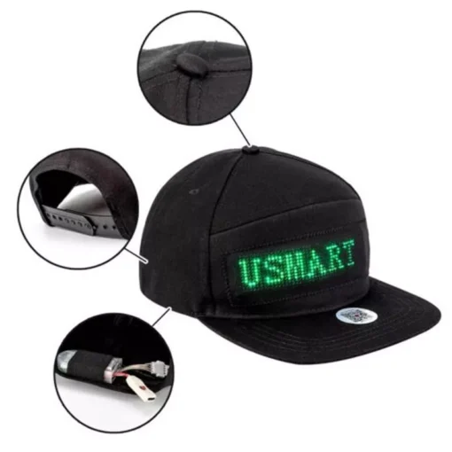 Bluetooth LED Message Cap