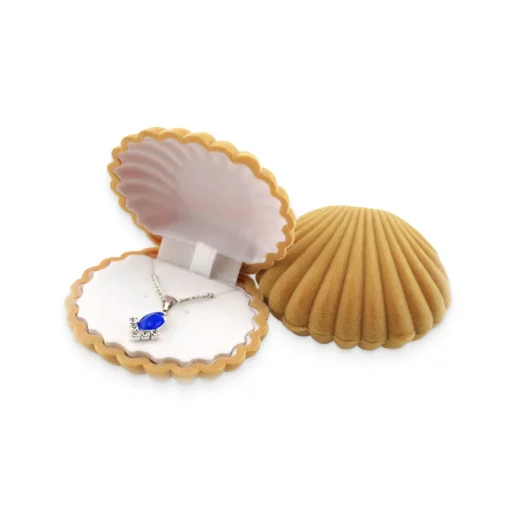 Elegant Shell Shaped Jewelry Store Box