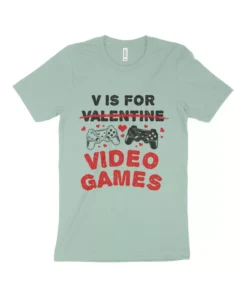 Player 1 Player 2 Men Valentines Day T Shirt