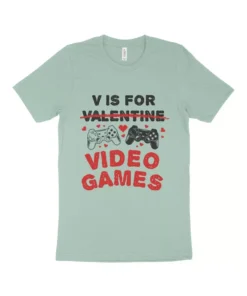 New Release Video Games Player Valentine Shirt