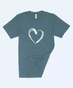 Love-themed Heather Valentine T-Shirt