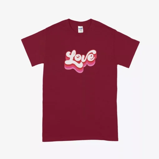 Heavy Cotton Valentine Shirt for Women