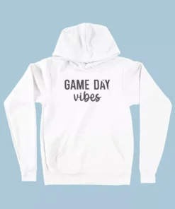 Comfortable Unisex Game Day Vibes Hoodie