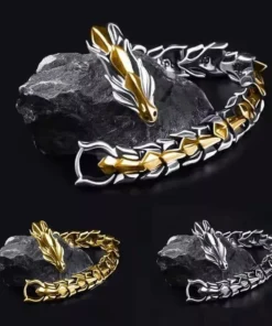 Golden Dragon Bracelet