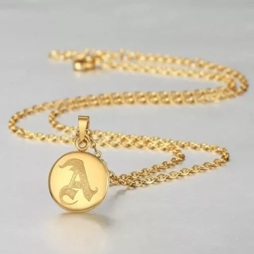 A-Z Alphabet Letter Necklace