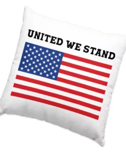 USA Flag Square Pillow Cases – Patriotic Pillow Covers – Trendy Pillowcases