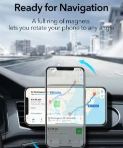 30W Magnetic Car Phone Holder