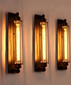 Retro Industrial E27 Edison Wall Lamp