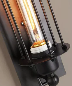 Retro Industrial E27 Edison Wall Lamp