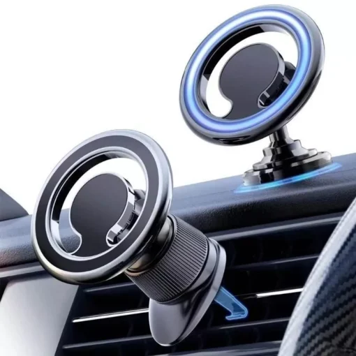 Universal Magnetic Car Phone Holder with 360° Rotation