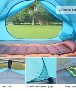 4-Season Lightweight Trekking Tent for 2