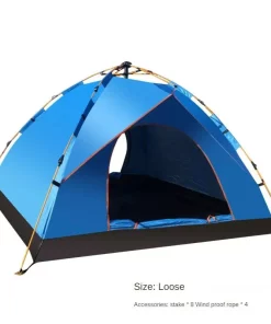 Quick-Set 3-4 Person Automatic Camping Tent