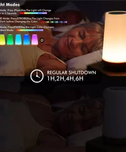 13-Color Changing Night Light with RGB Remote Control