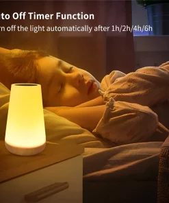 13-Color Changing Night Light with RGB Remote Control