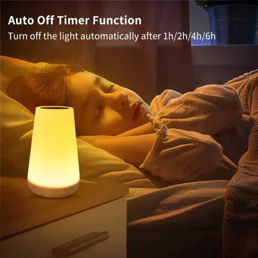 13-Color Changing Night Light with RGB Remote Control