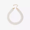 Multilayered Pearl Necklace
