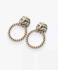 Lion Stud Earrings